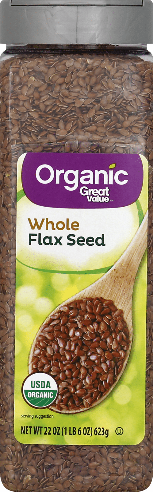 Great Value Organic Whole Flax Seed