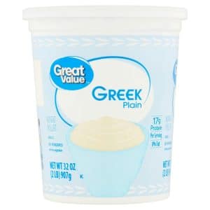 Great Value Greek Plain Nonfat Yogurt