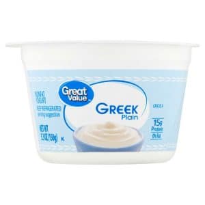 Great Value Greek Plain Nonfat Yogurt