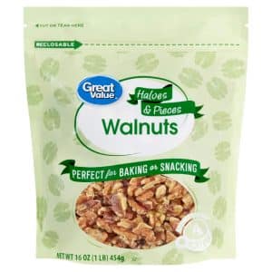 Great Value Walnuts Halves & Pieces