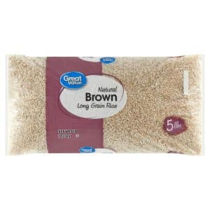 Great Value Natural Brown Long Grain Rice
