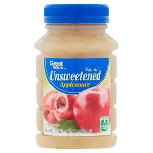 Great Value Natural Unsweetened Applesauce