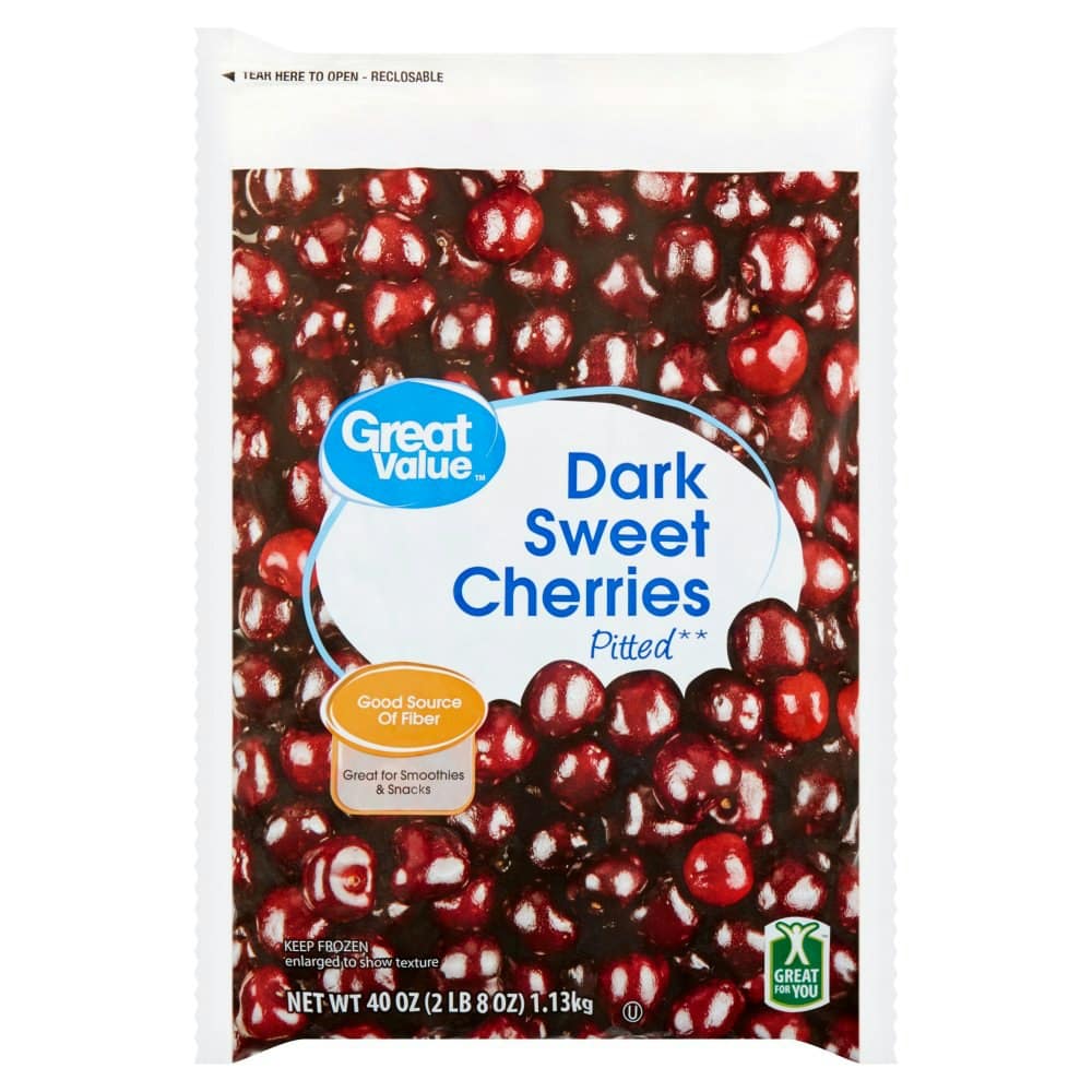 Great Value Pitted Dark Sweet Cherries