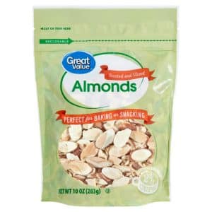 Great Value Toasted And Sliced Almonds