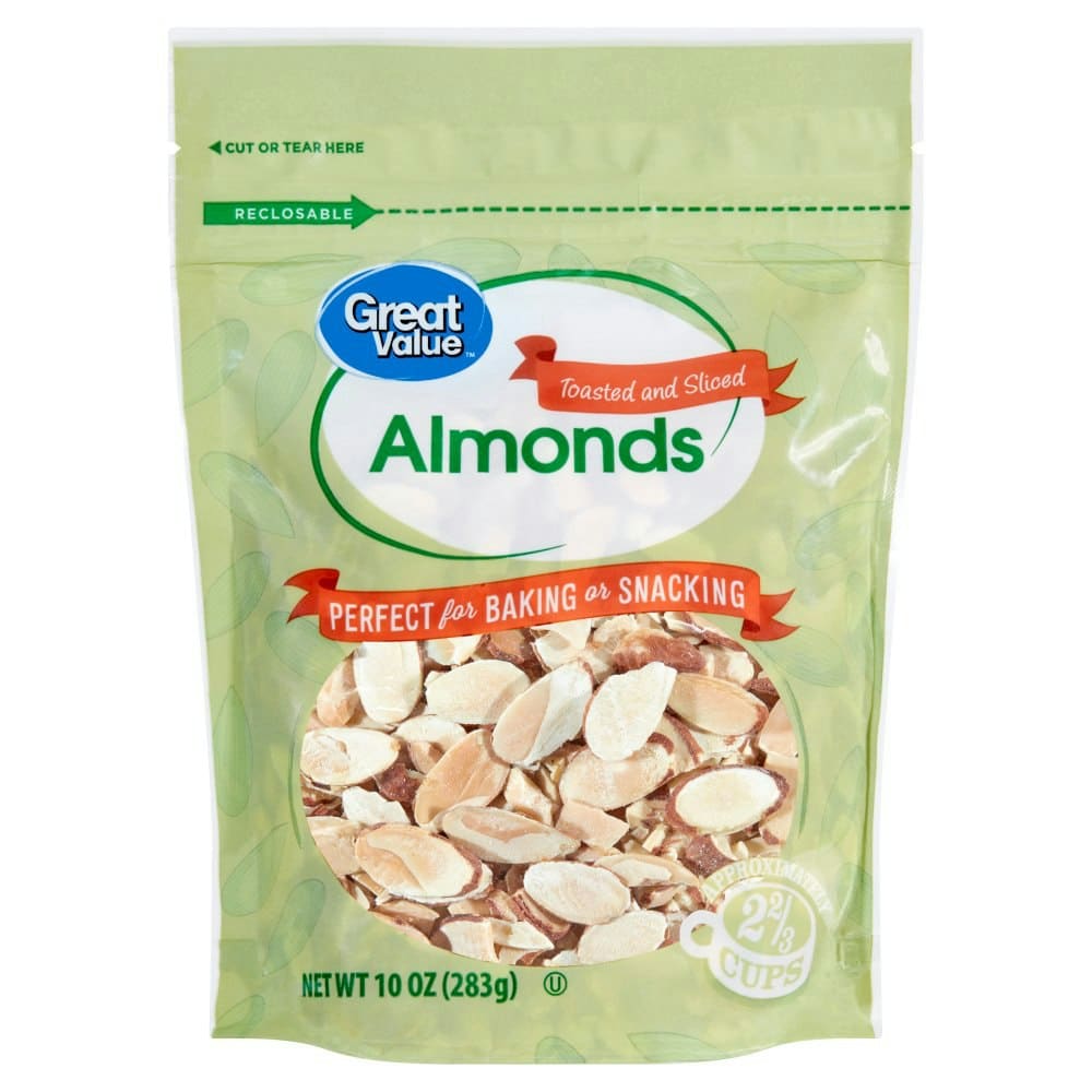 Great Value Toasted And Sliced Almonds
