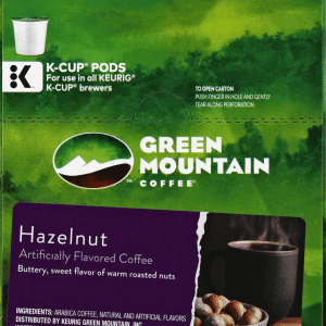 Green Mountain Coffee 24 Ea Coffee, Hazelnut, K-Cup Pods