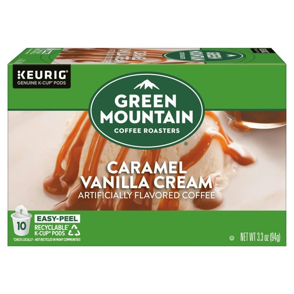 Green Mountain Coffee Roasters Caramel Vanilla Cream Coffee K-Cup Pods