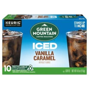 Green Mountain Coffee Roasters Iced Vanilla Caramel Coffee K-Cup Pods
