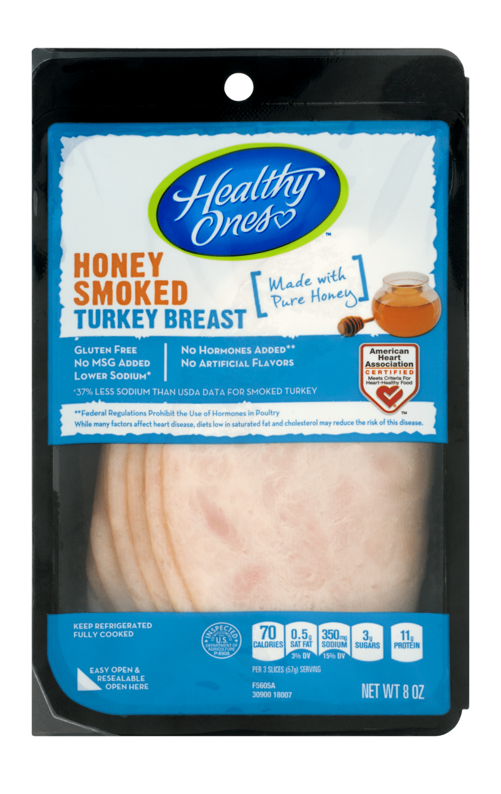 Healthy Ones Honey Smoked Turkey Breast Slices