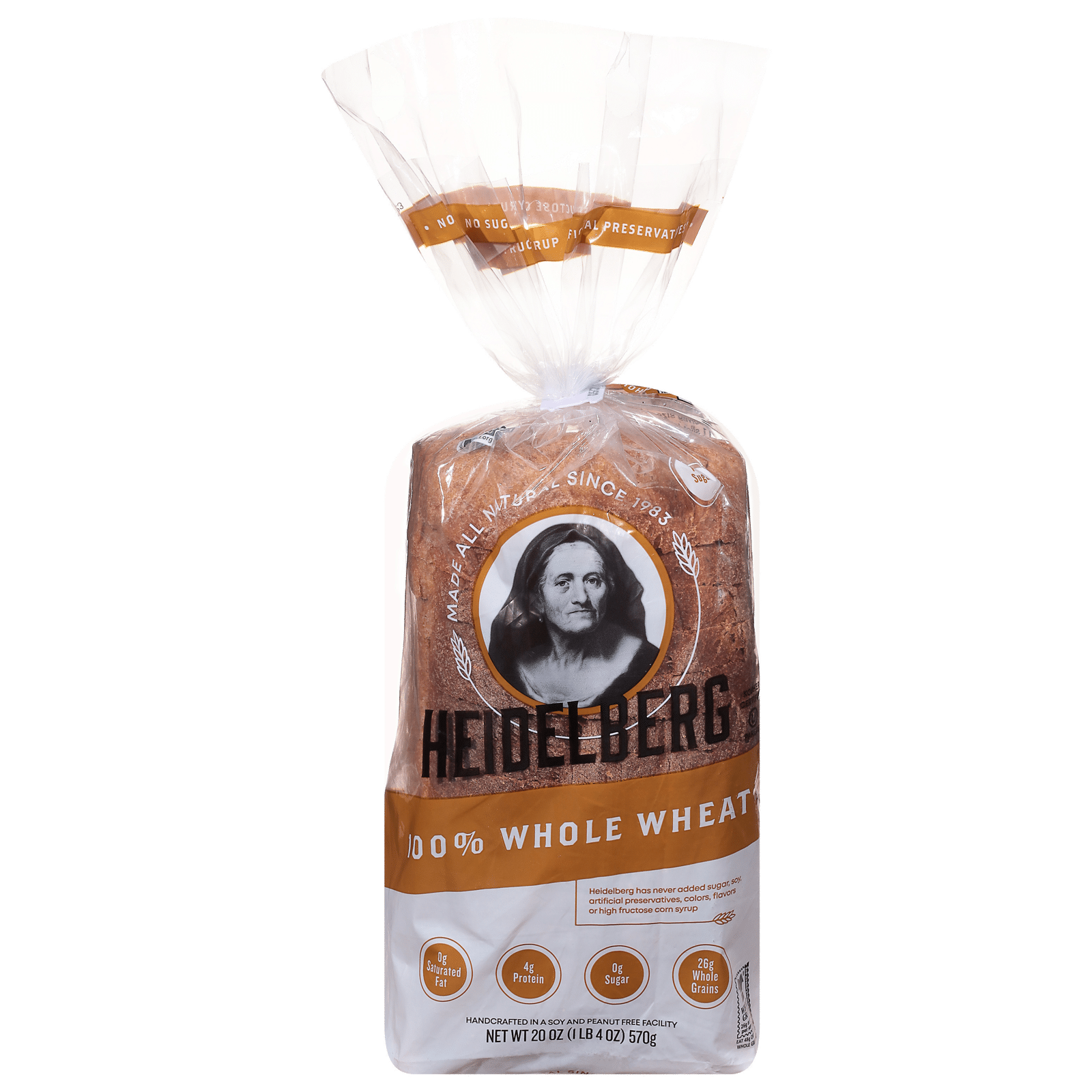 Heidelberg Bread 100% Whole Wheat