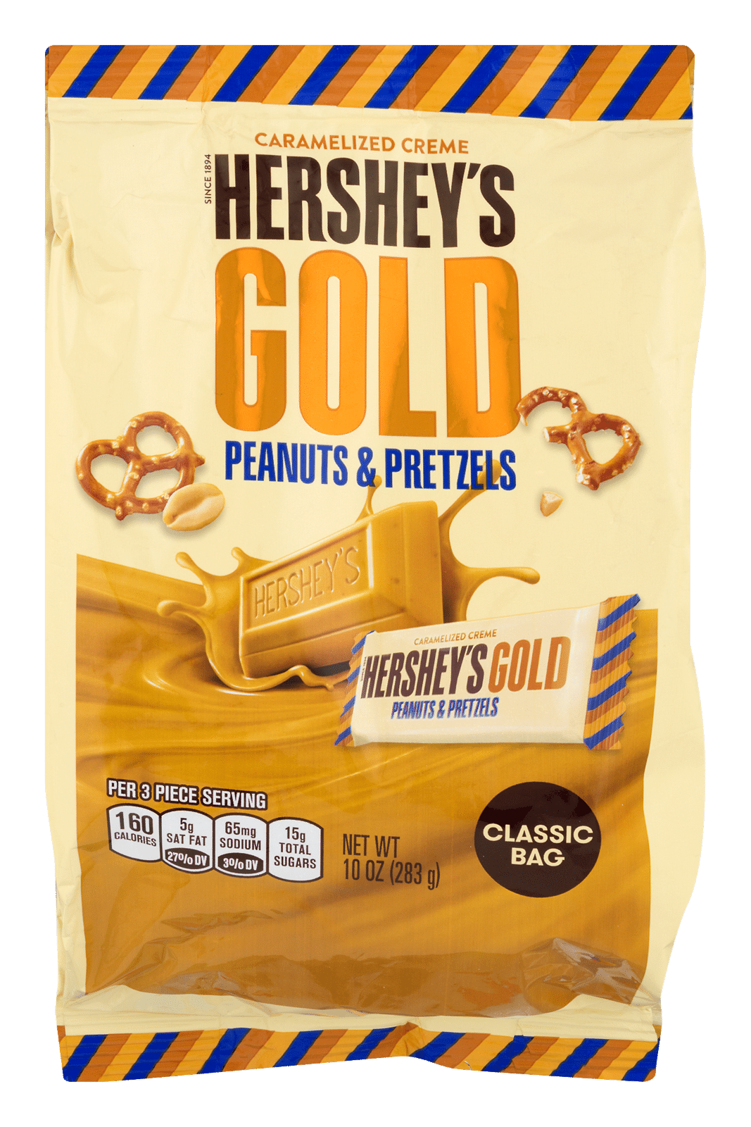 Hershey's Gold Peanuts & Pretzels