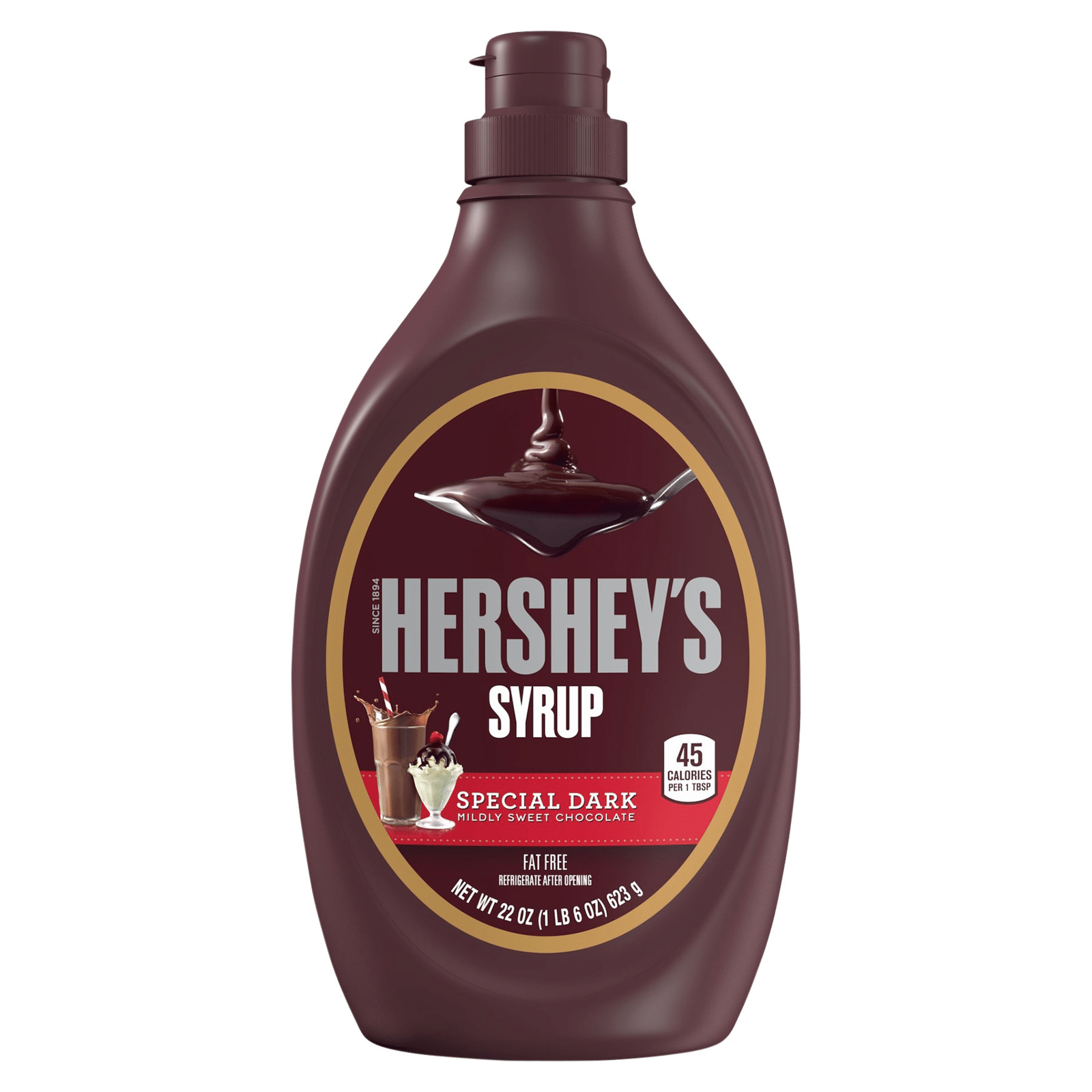 Hershey's Special Dark Mildly Sweet Chocolate Syrup