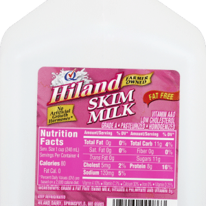 Hiland Fat Free Skim Milk