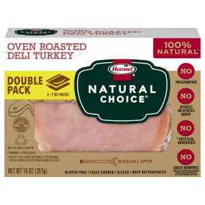 Hormel Oven Roasted Deli Turkey Double