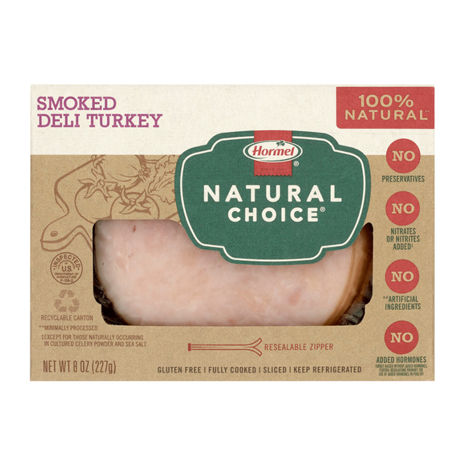 Hormel Natural Choice Smoked Deli Turkey
