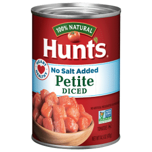 Hunt's Tomatoes Petite Diced No Salt Added