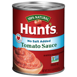 Hunt's No Salt Added Tomato Sauce