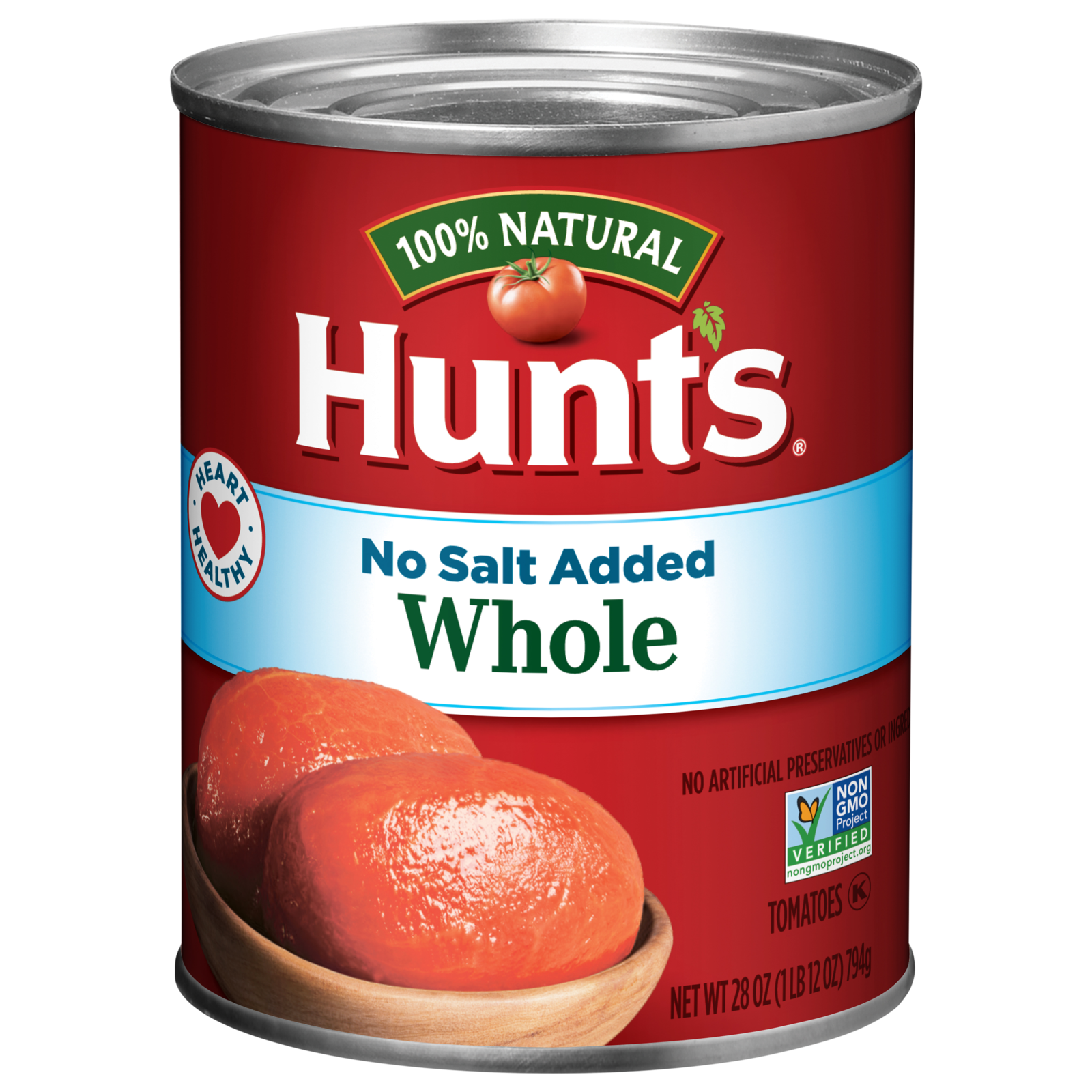 Hunt's No Salt Added Whole Plum Tomatoes