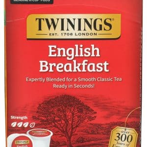 Twinings English Breakfast Black Tea K-Cups Pods