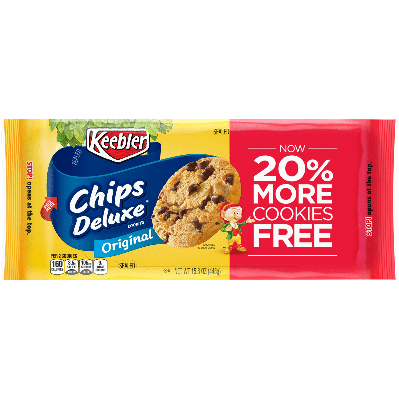 Keebler Chips Deluxe Cookies Origianal