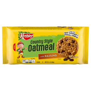 Keebler Cookies Country Style Oatmeal with Raisins