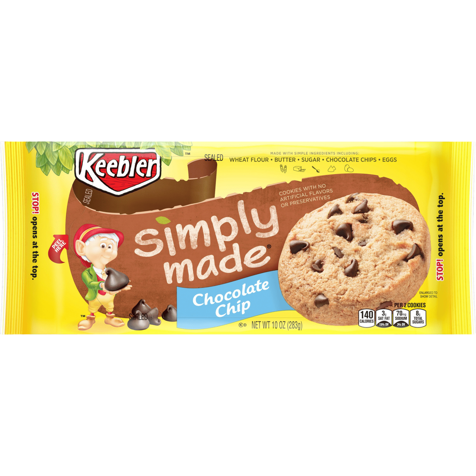 Keebler Cookies, Simply Made, Chocolate Chip