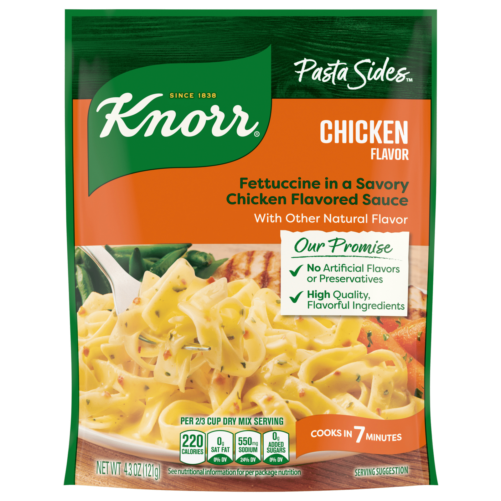 Knorr Pasta Sides Chicken Fettuccine
