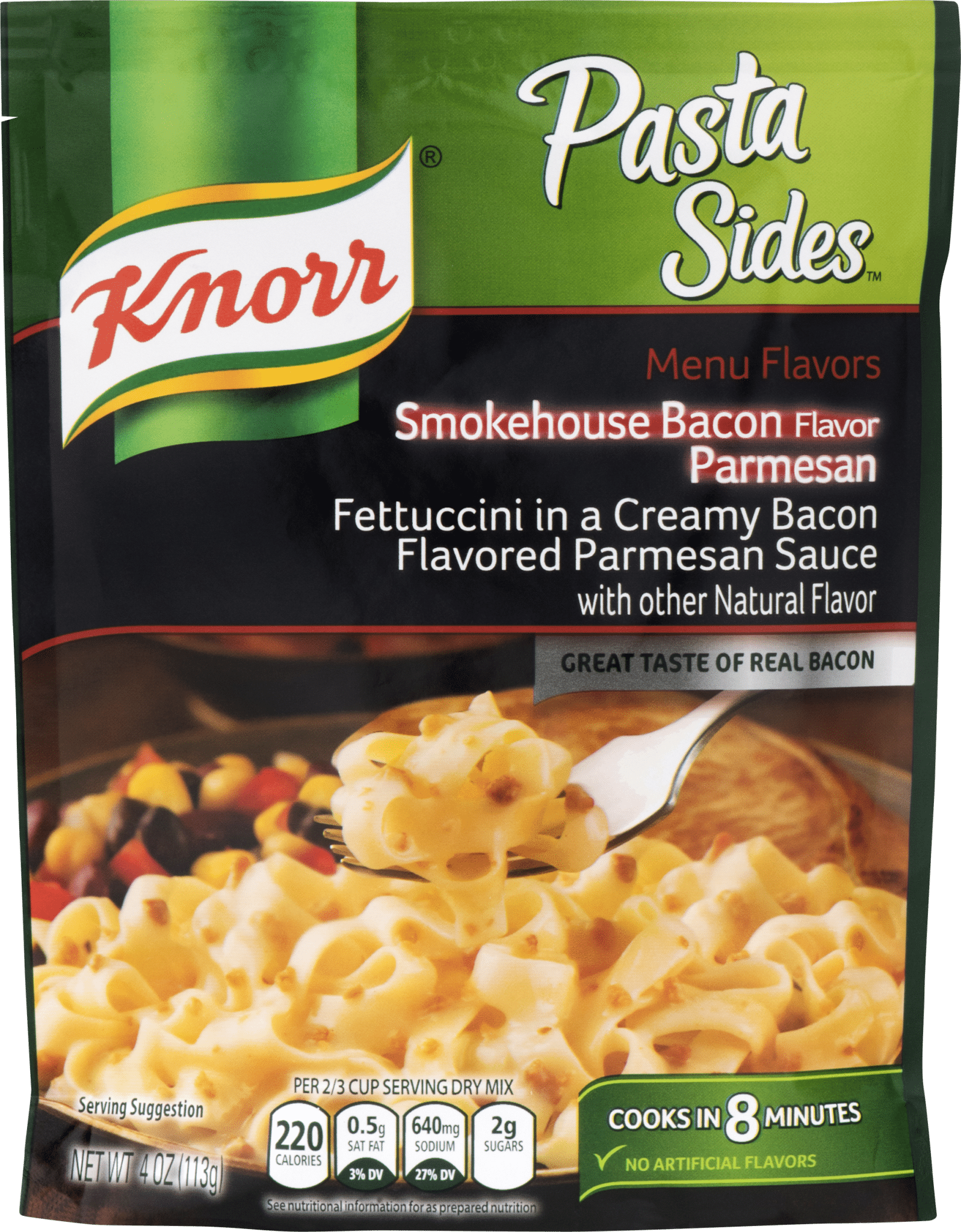 Knorr Pasta Side Dish Smokehouse Bacon Parmesan
