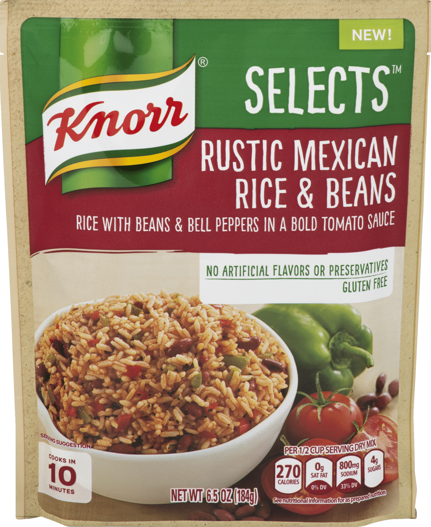 Knorr Selects Rustic Mexican Rice & Beans