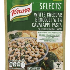 Knorr Selects Whole Grain Pasta White Cheddar Broccoli Cavatappi Pasta