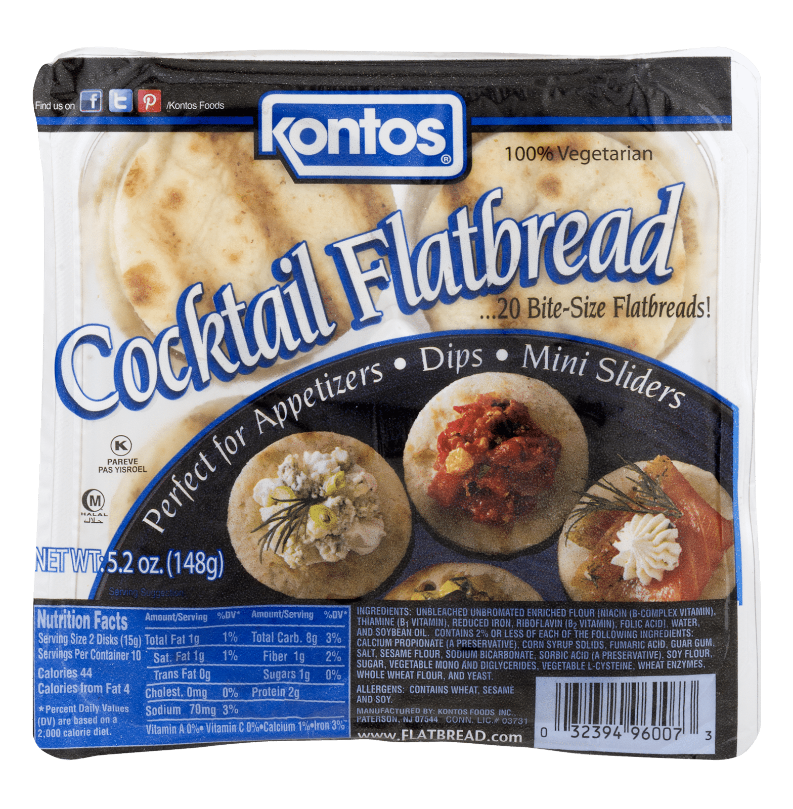 Kontos Cocktail Flatbread