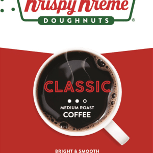Krispy Kreme Coffee 24 Ea Coffee, Medium Roast, Classic, K-Cup Pods