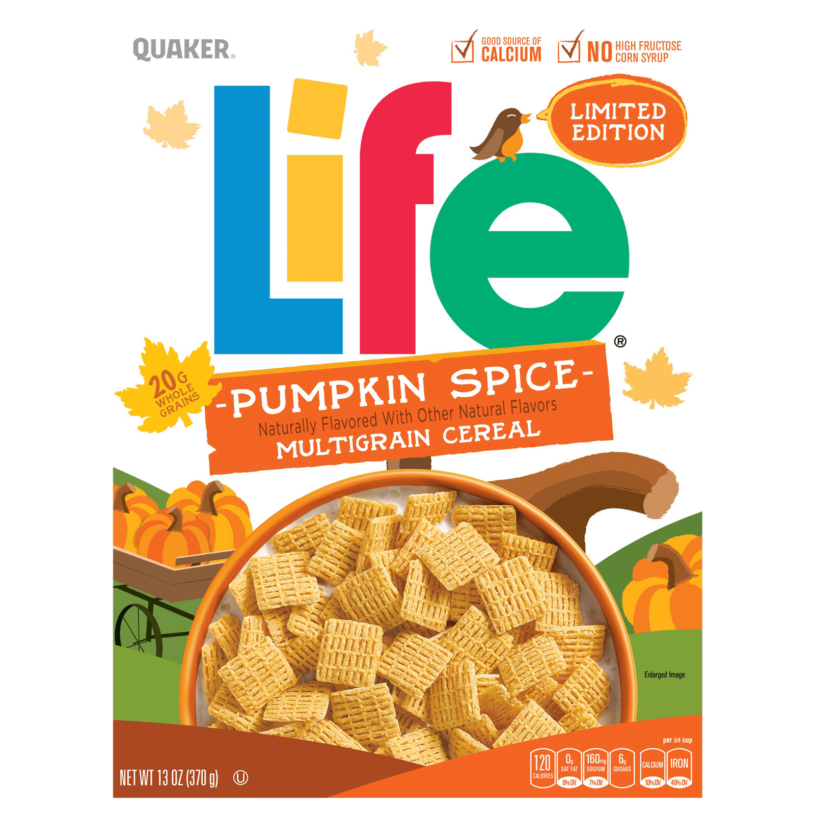 Life Pumpkin Spice Multigrain Cereal