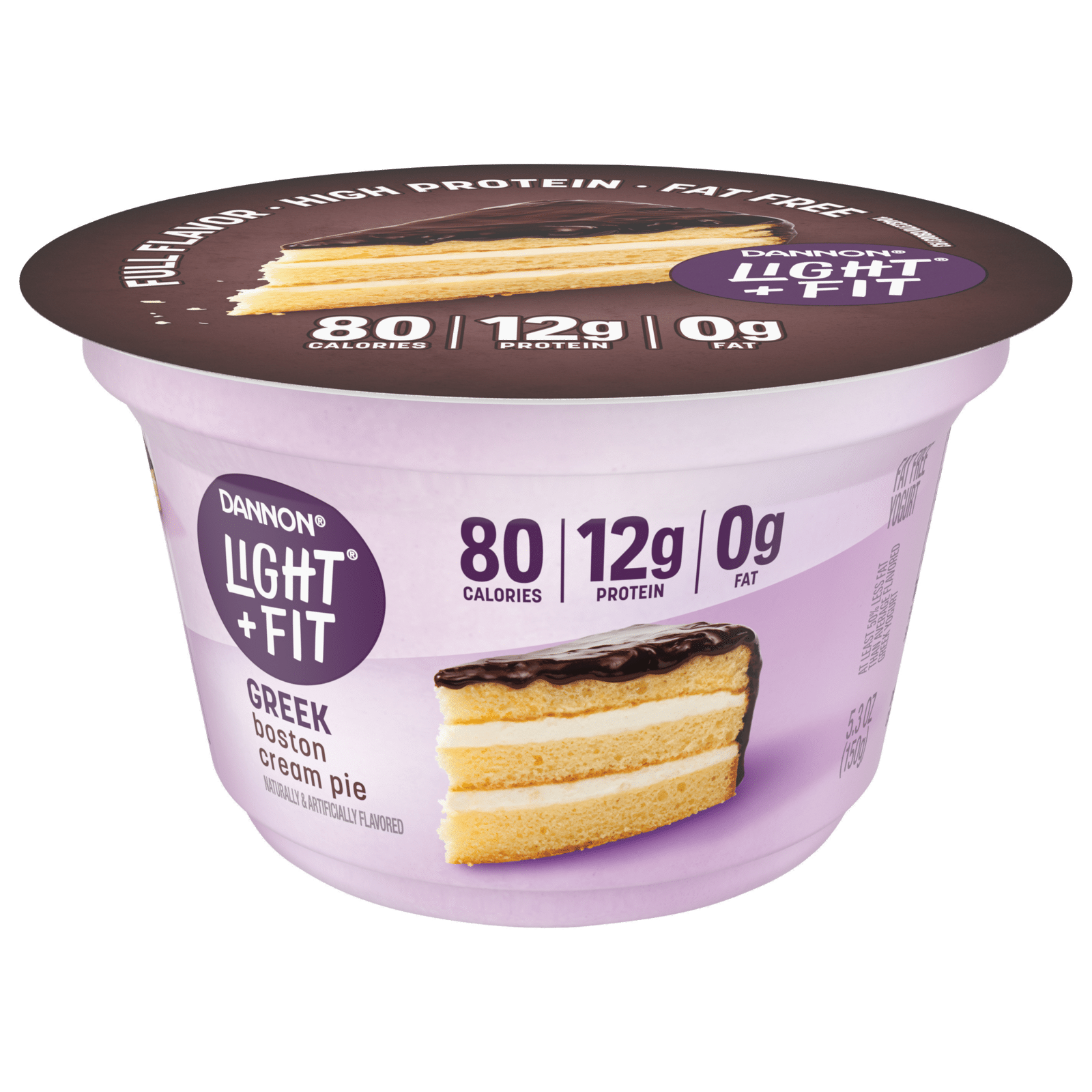 Dannon Light & Fit Greek Yogurt Nonfat Boston Cream Pie