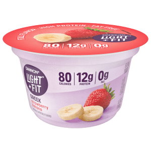 Dannon Light & Fit Nonfat Greek Yogurt Strawberry Banana
