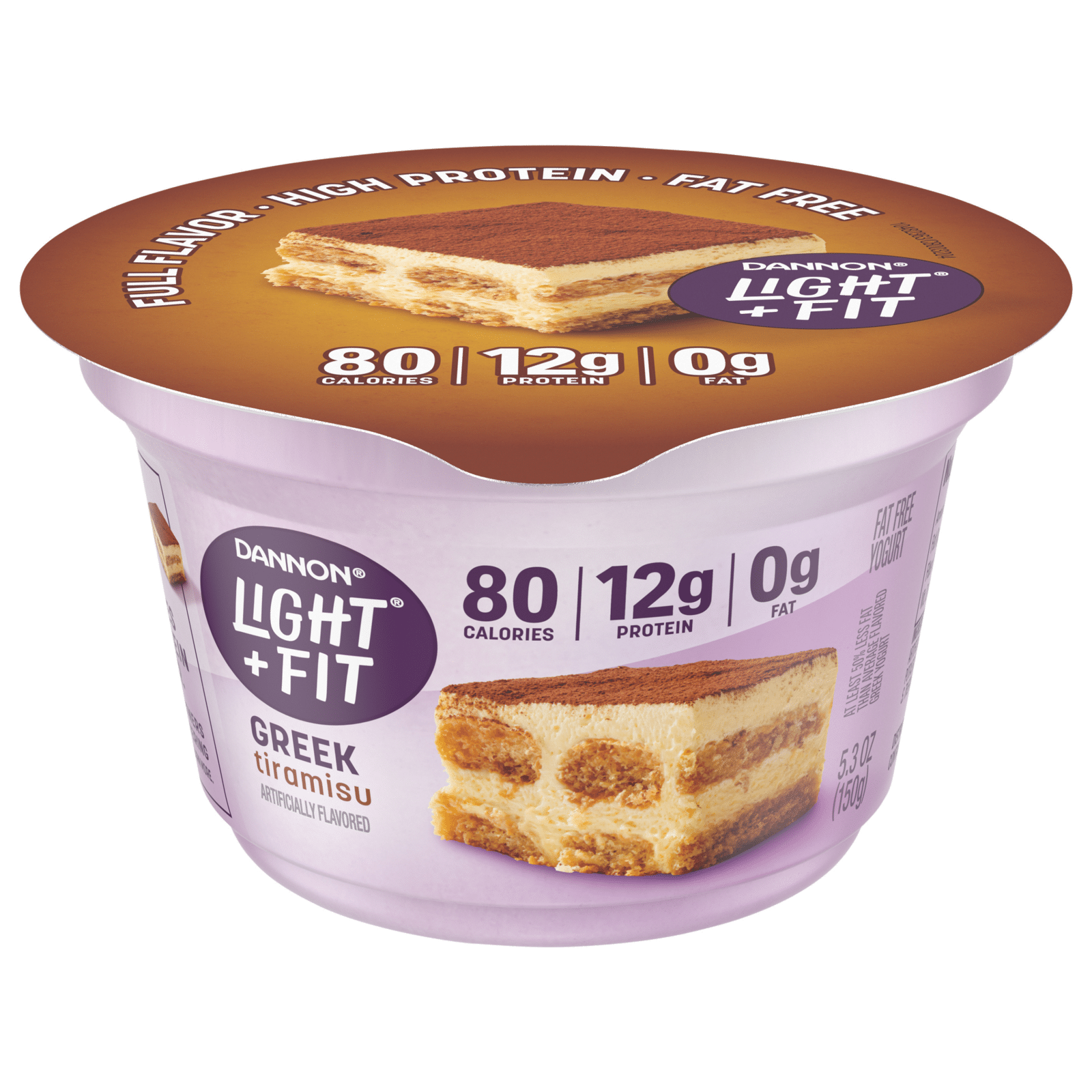 Dannon Light & Fit Greek Nonfat Yogurt Tiramisu