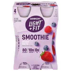 Dannon Light & Fit Nonfat Yogurt Drink Mixed Berry
