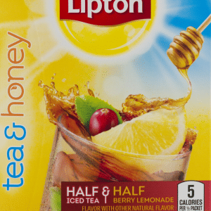 Lipon Tea & Honey Half & Half Decaf Iced Black Tea Mix Berry Lemonade