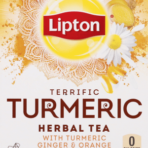 Lipton Bags Caffeine Free Terrific Turmeric Herbal Tea