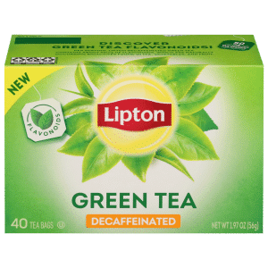 Lipton Decaffinated Green Tea Decaffinated