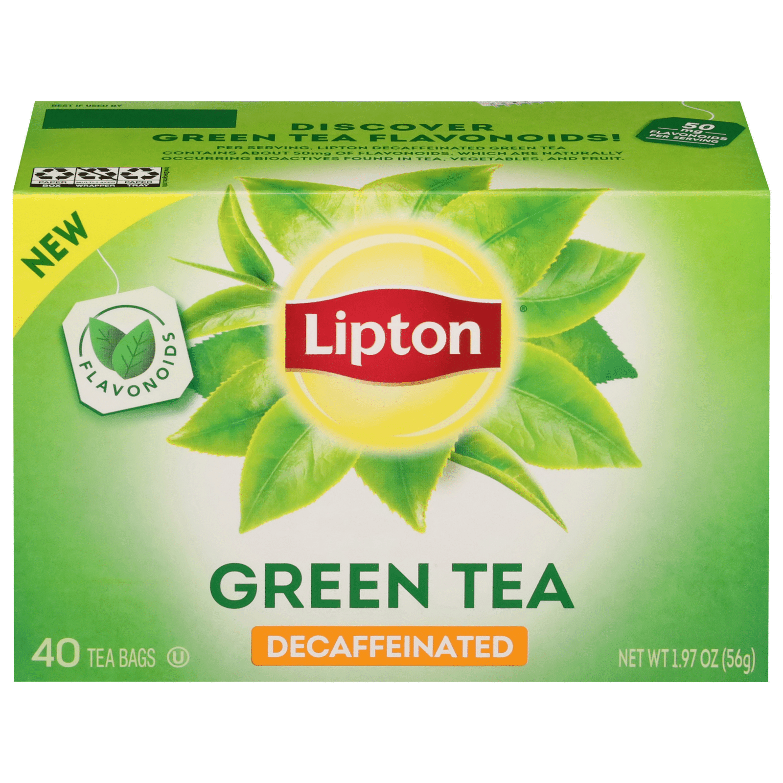 Lipton Decaffinated Green Tea Decaffinated