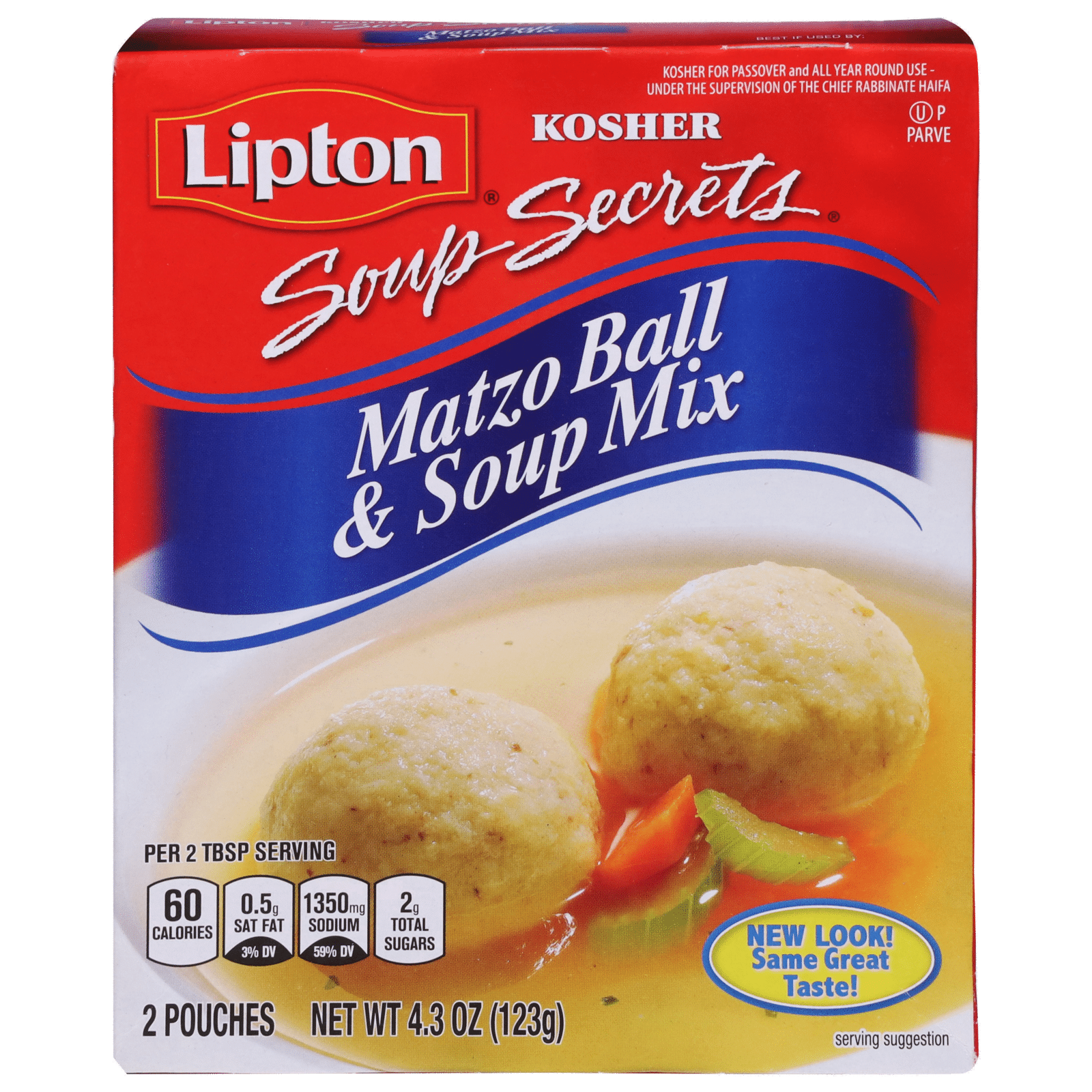 Lipton Kosher Soup Secrets Matzo Ball & Soup Mix