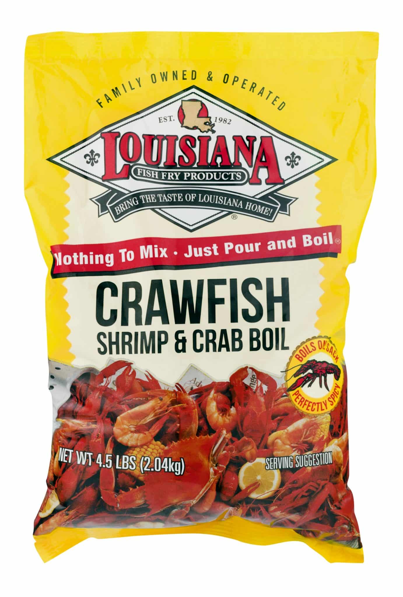 Louisiana Fish Fry Crawfish Shrimp & Crab Boil