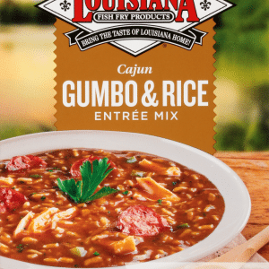 Louisiana Fish Fry Products Cajun Gumbo & Rice Entree Mix