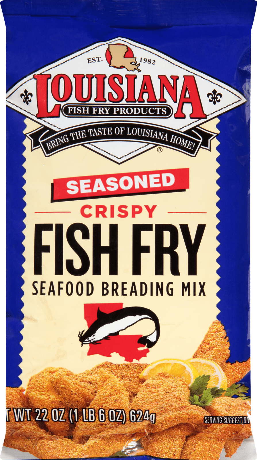 Louisiana Fish Fry Seasoned Fish Fry Seafood Breading Mix