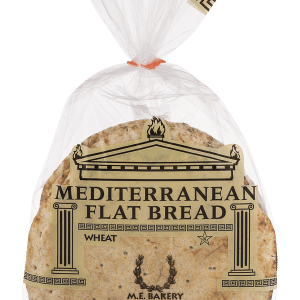 M.E. Bakery Mediterranean Flat Bread Wheat