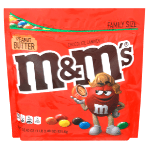 M&M's Peanut Butter Chocolate Candies
