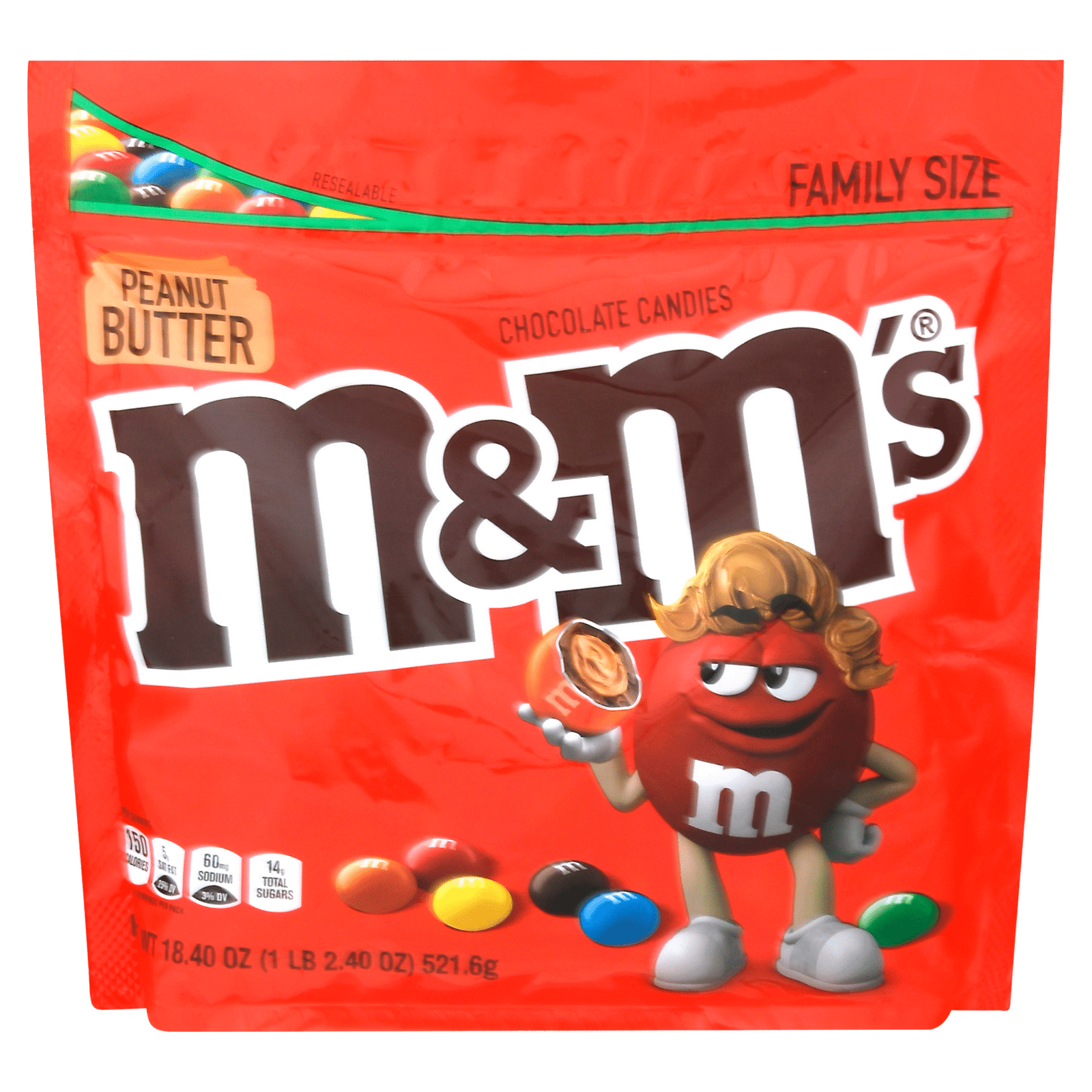M&M's Peanut Butter Chocolate Candies