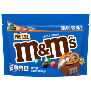 M&M's Pretzel Stand Up Pouch