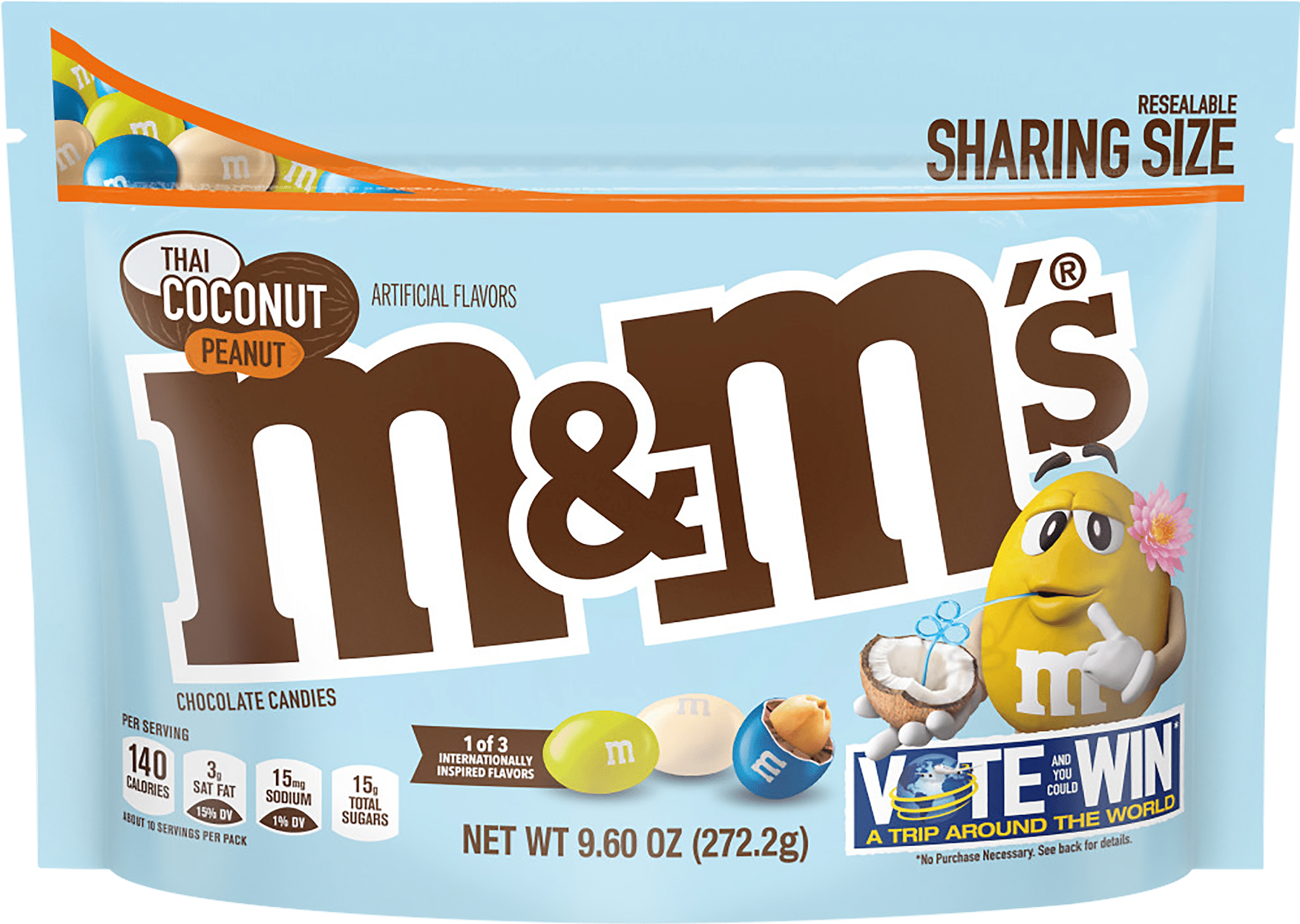 M&M's Thai Coconut Peanut Chocolate Candies